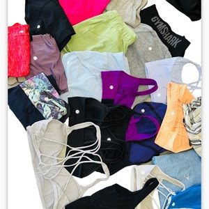 Lululemon, Gymshark & Athleta Bundle